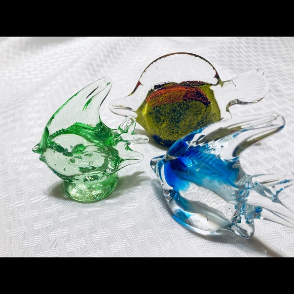 Hand Blown Glass Fish - Picture 2 of 13